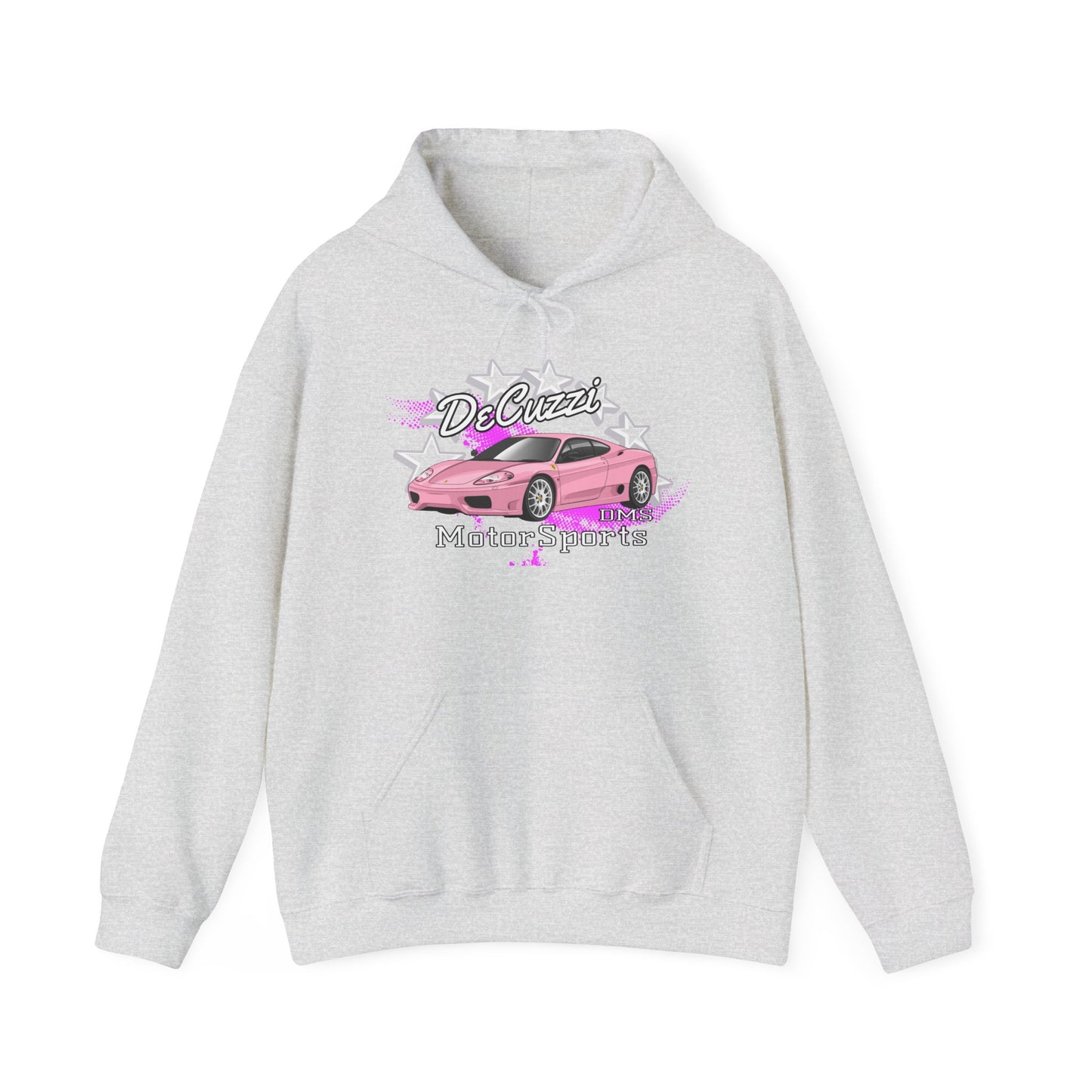 DeCuzzi Motorsports Hoodie - Pink Car