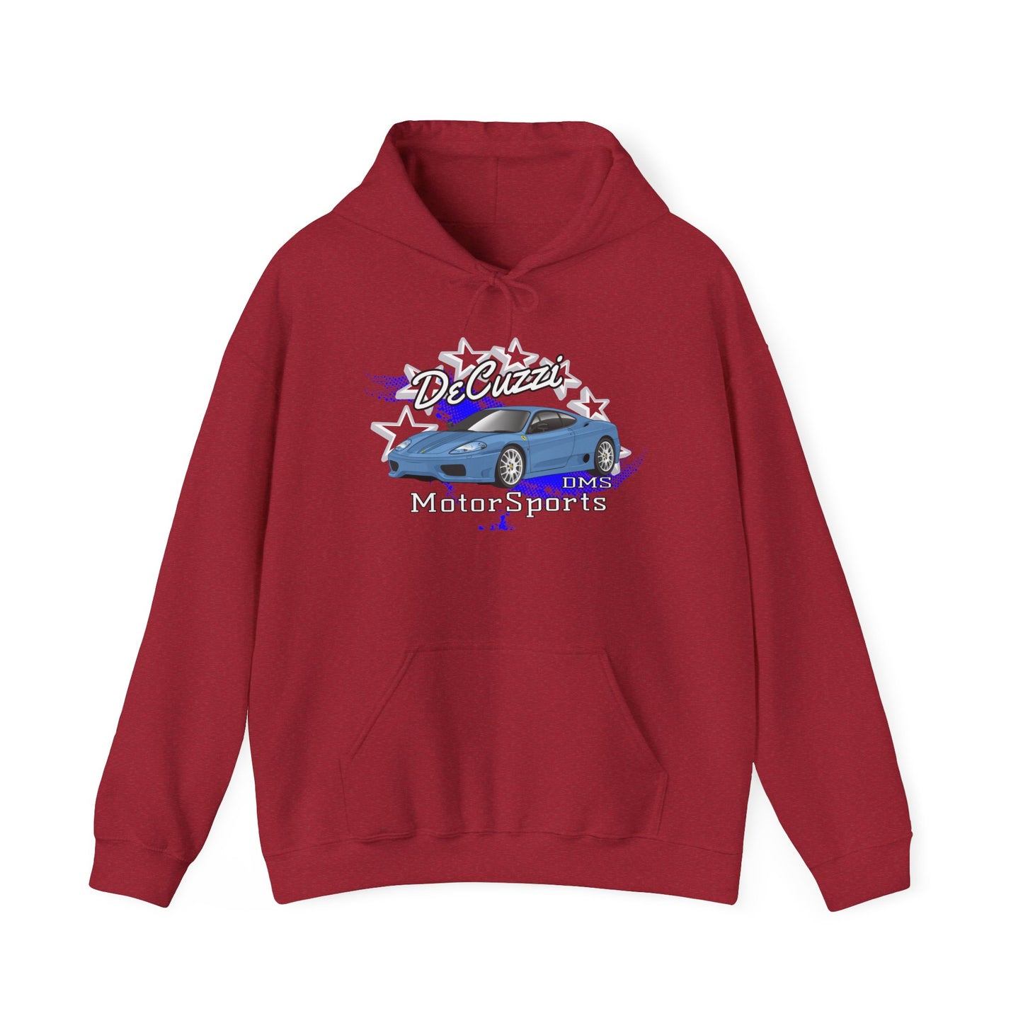 DeCuzzi Motorsports Hoodie - Blue Car