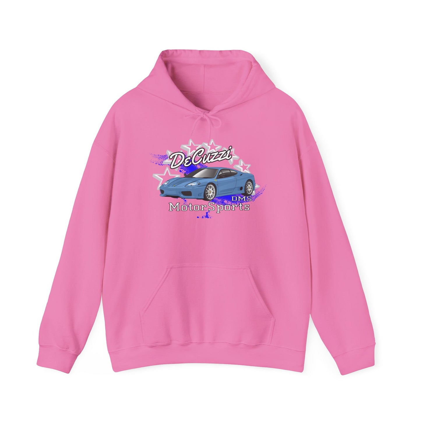 DeCuzzi Motorsports Hoodie - Blue Car