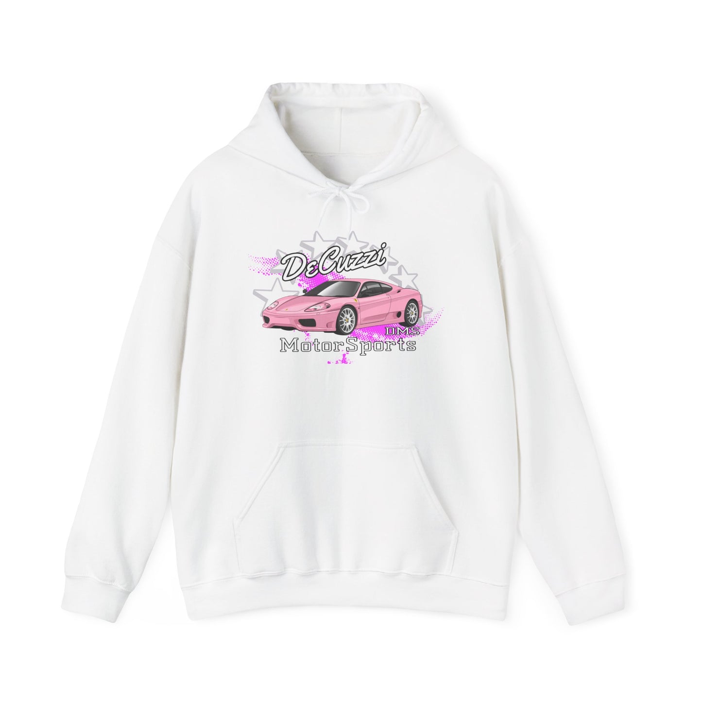DeCuzzi Motorsports Hoodie - Pink Car