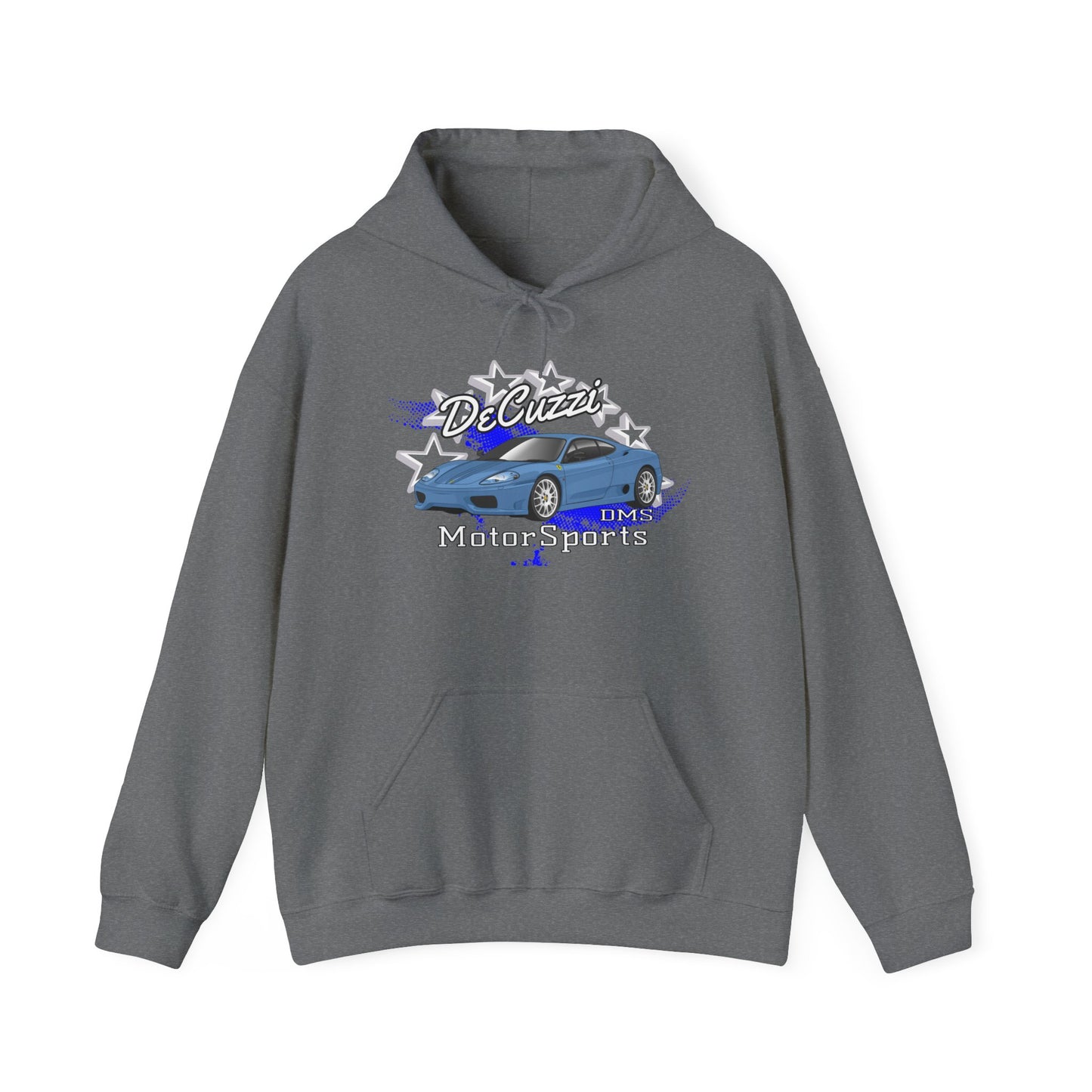DeCuzzi Motorsports Hoodie - Blue Car