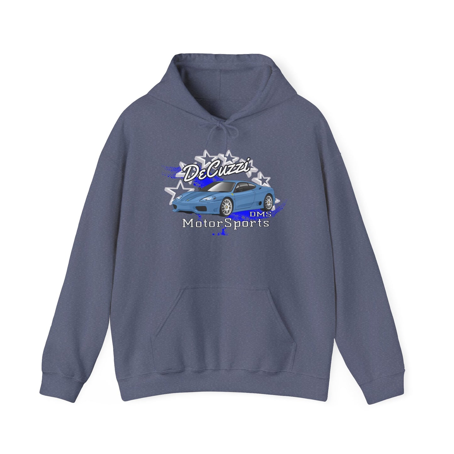 DeCuzzi Motorsports Hoodie - Blue Car