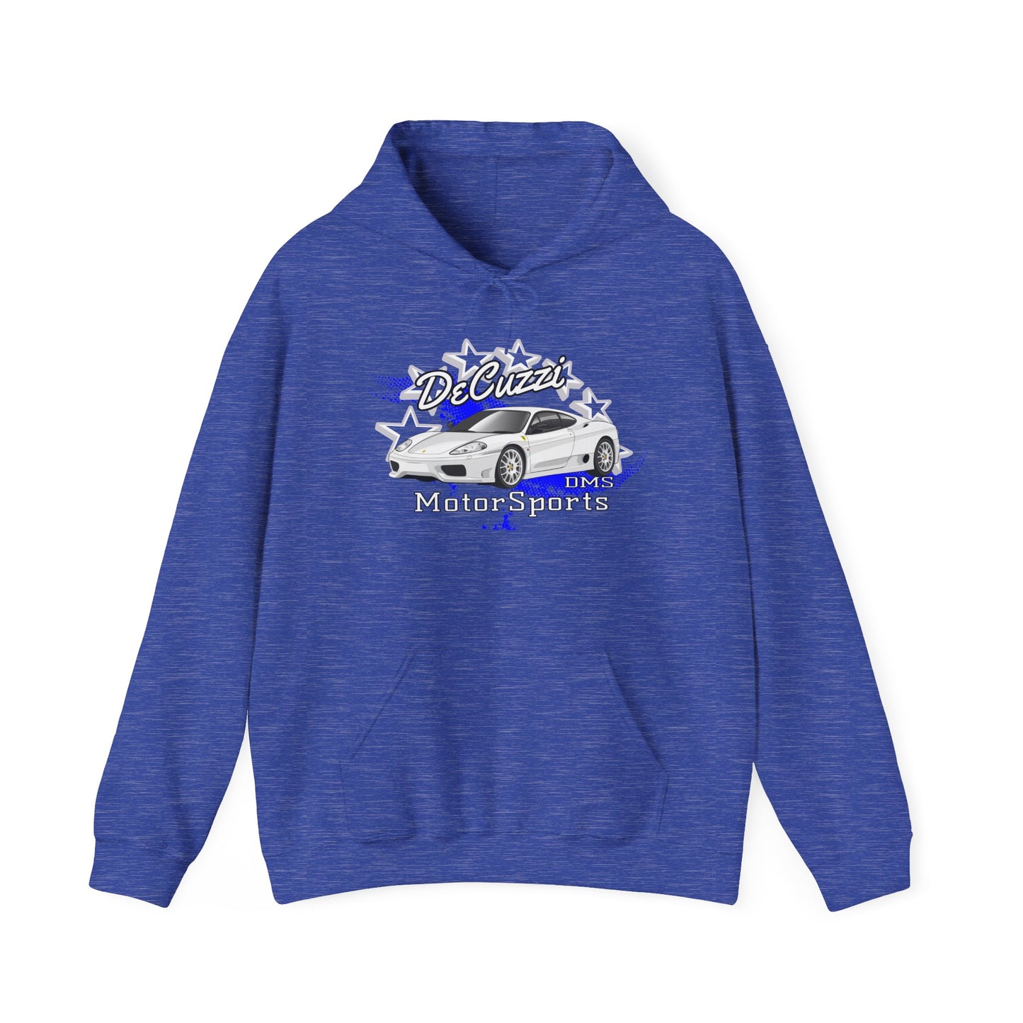 DeCuzzi Motorsports Hoodie - White Car