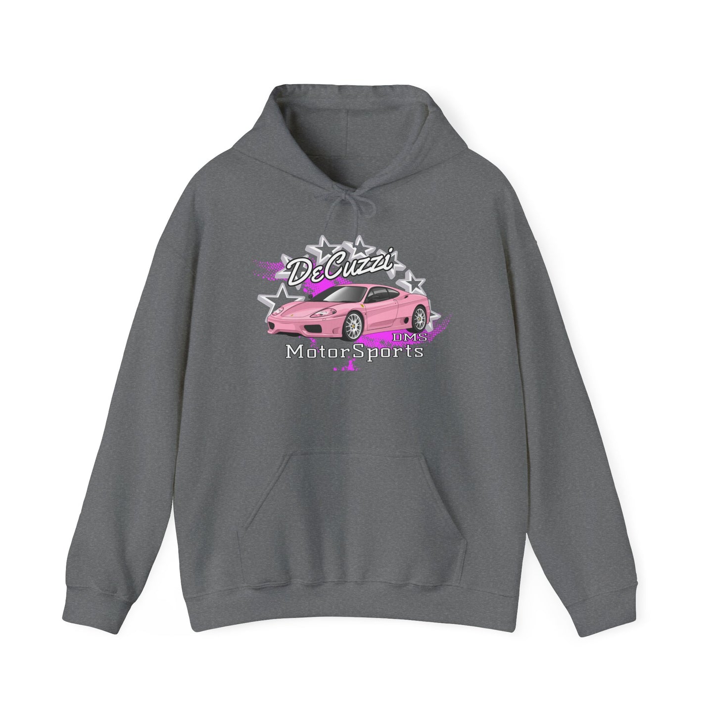 DeCuzzi Motorsports Hoodie - Pink Car