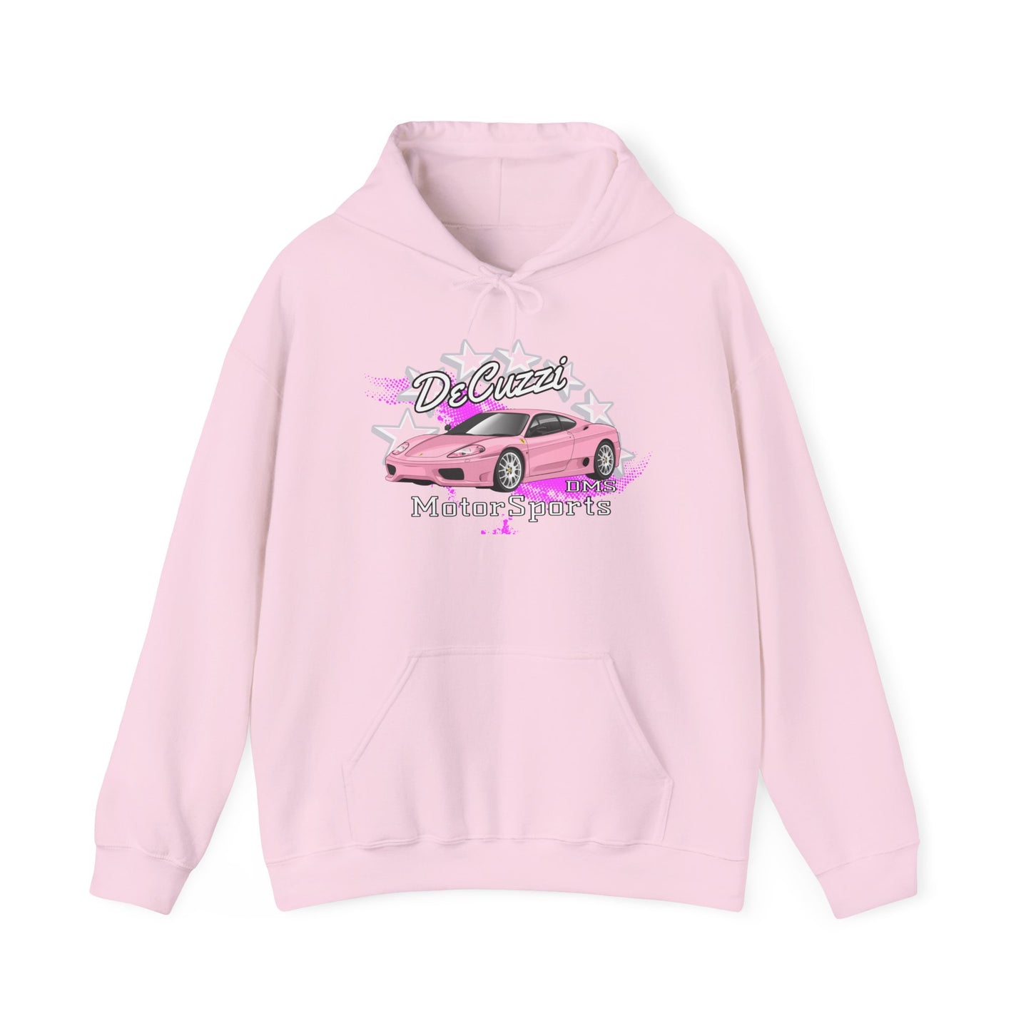 DeCuzzi Motorsports Hoodie - Pink Car