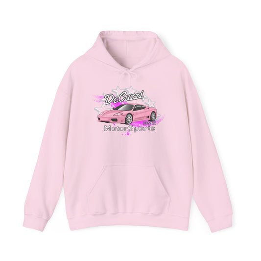 DeCuzzi Motorsports Hoodie - Pink Car