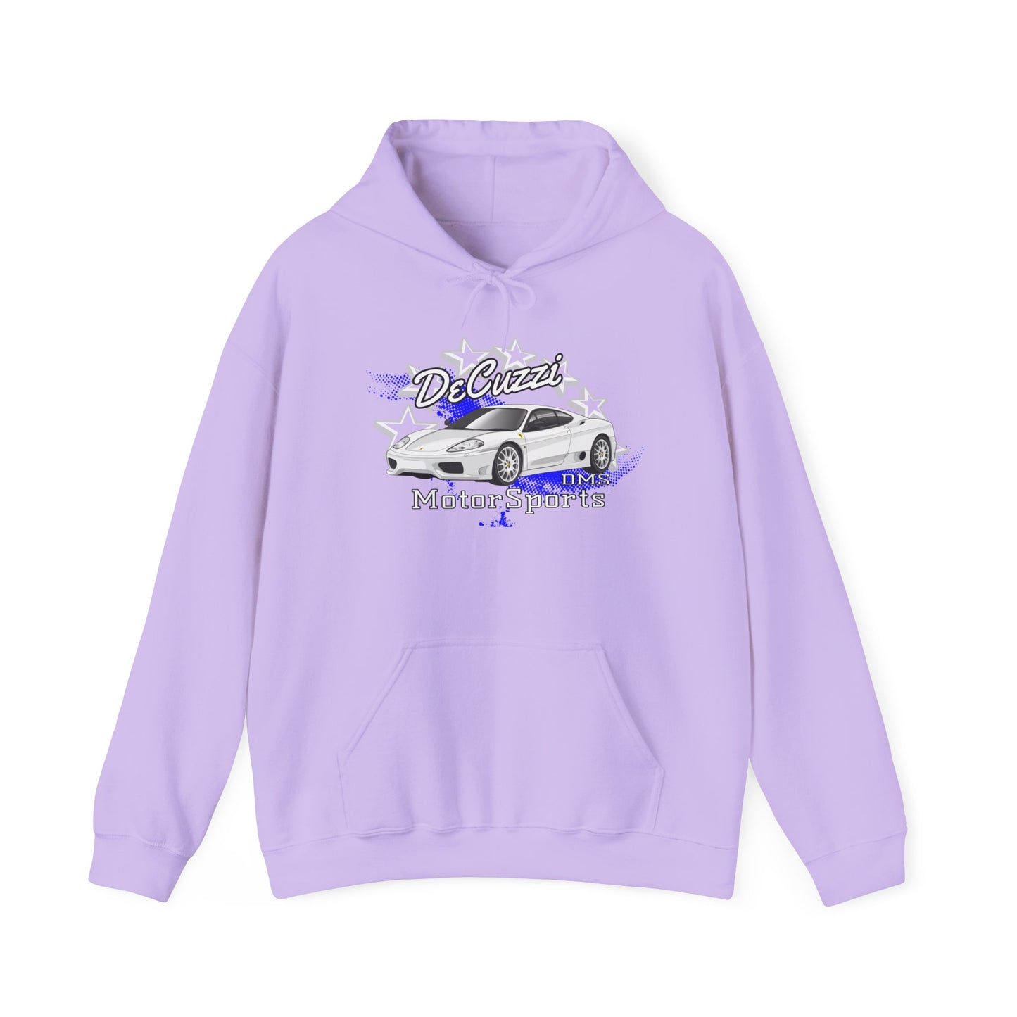 DeCuzzi Motorsports Hoodie - White Car